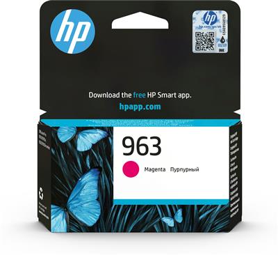 [3JA24AE#BGX] HP 963 Magenta Original Ink Cartridge