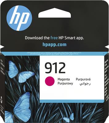 [3YL78AE#BGX] HP 912 Magenta Original Ink Cartridge