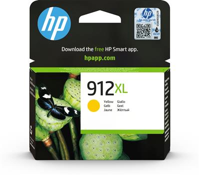 [3YL83AE#BGX] HP 912XL High Yield Yellow Original Ink Cartridge