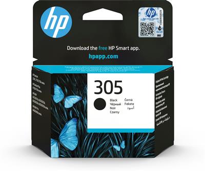 [3YM61AE#ABE] HP 305 Black Original Ink Cartridge