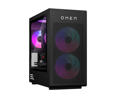 [BD4C9EA] HP OMEN 35L Gaming GT16-0000nk AMD Ryzen 5 8400F 16 GB DDR5-SDRAM 512 GB SSD AMD Radeon RX 7600 Windows 11 Home in S mode Tower PC Black