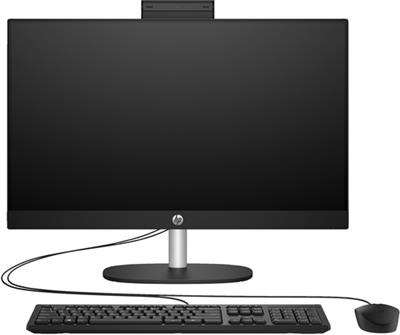 [BH5C2EA] HP 24-cr2002nb Intel Core Ultra 7 255U 60.5 cm (23.8'') 1920 x 1080 pixels Touchscreen All-in-One PC 16 GB DDR4-SDRAM 1 TB SSD Windows 11 Home in S mode Wi-Fi 6 (802.11ax) AI PC Black