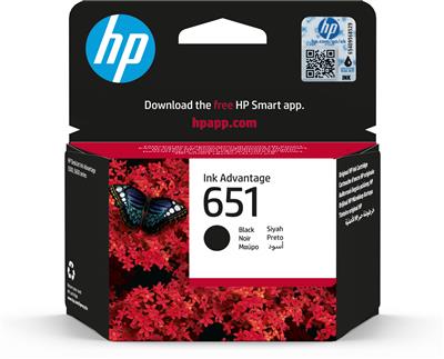 [C2P10AE#BHL] HP 651 Black Original Ink Advantage Cartridge