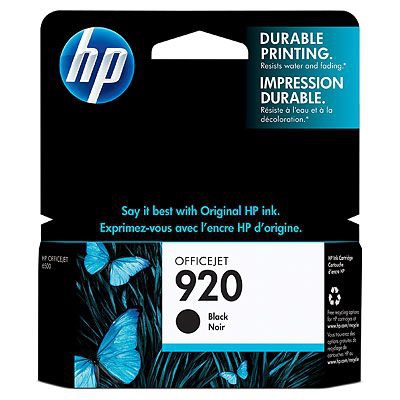 [CD971AE] HP 920 Original Black 1 pc(s)