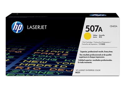 HP 507A Original Yellow 1 pc(s)
