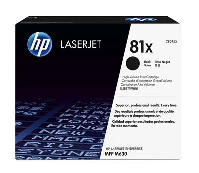 HP 81X Original Black 1 pc(s)
