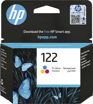 [CH562HE] HP 122 Tri-color Original ink cartridge 1 pc(s) Cyan, Magenta, Yellow