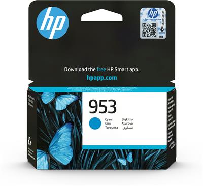 [F6U12AE#BGX] HP 953 Cyan Original Ink Cartridge