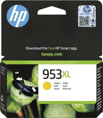 [F6U18AE#BGX] HP 953XL Yellow Original Ink Cartridge