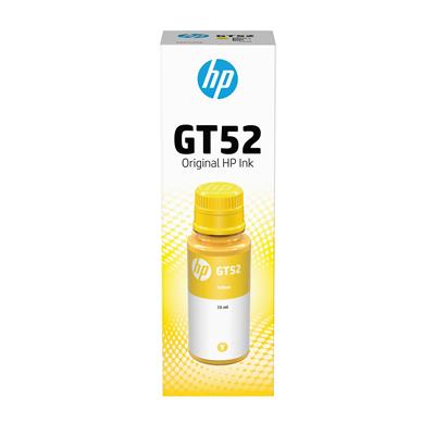 [M0H56AE] HP GT52 Jaune - Bouteille d'encre HP d'origine (M0H56AE)