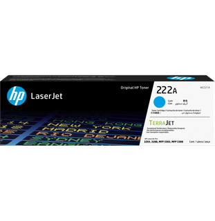 [W2221A] HP 222A Cyan Original LaserJet Toner Cartridge