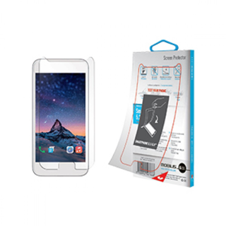 [016649] Mobilis Screen Protector Tempered Glass Clear 9H Universal Smartphone 5.3-5.5''