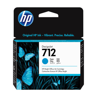 [3ED67A] HP 712 29ml Cyan Ink Cartridge T630/T230