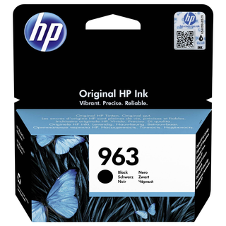 HP 963 Black Ink Cartridge pour OJ9010/9013/9020
