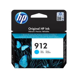 HP 912 Cyan Ink Cartridge Pour OJ 8023