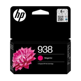 [4S6X6PE] HP 938 Magenta Ink Cartridge 800 Pages pour OJ Pro 9730 & 9130 3Mois