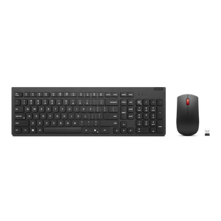[4X31R64464] Lenovo PACK CLAVIER/SOURIS Blth Lenovo Ess Wirelss Combo Keyboard& Gen2 Black-French