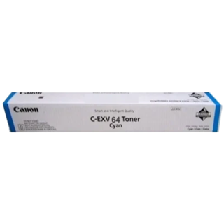 Canon C-EXV 64 TONER CYAN (Yield: 25,500 pages)