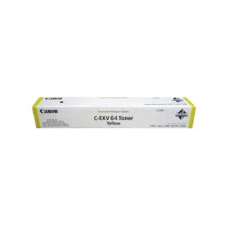 [5756C002AA] Canon C-EXV 64 TONER YELLOWá (Yield: 25,500 pages)
