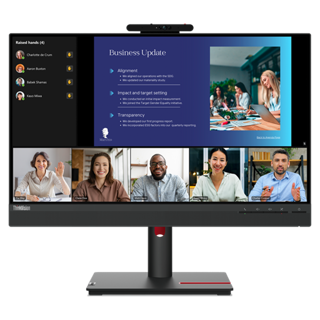 Lenovo T24v-30 24" Monitor,IPS panel,Input connct-VGA+HDMI 2.0+DP 1.4,Cabl included-DP,36M