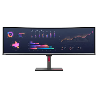 Lenovo Moniteur ThinkVision P49w-20 49'' 36Mois 5K DQHD Curved Monitor with Eyesafe(IPS Black Panel,