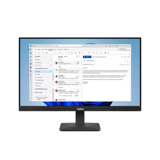[64B5KAT1EU] Lenovo Moniteur ThinkVision S24-4e 24'' 36Mois Monitor (IPS Panel,100Hz,4ms,HDMI,VGA,Phone Holde