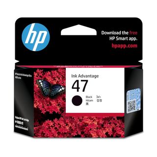 [6ZD21AE] HP 47 Black Ink Cartridge 1300 Pages pour DeskJet IA AIO 4927 3 Mois