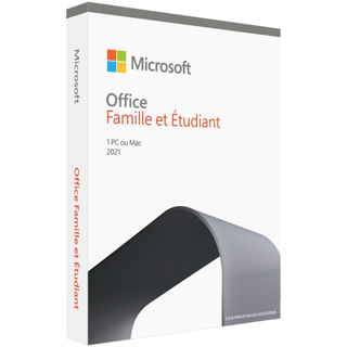 [79G-05401] Microsoft MS Office Home and Student 2021 French Africa Only Medialess
