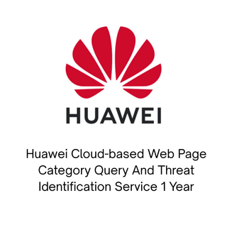 Huawei Cloud-based Web Page Category Query And Threat Identification Service 1 Year