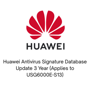 [88039DVN] Huawei Antivirus Signature Database Update 3 Year (Applies to USG6000E-S13)