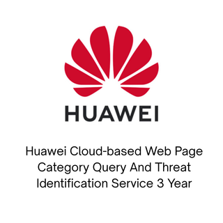 Huawei Cloud-based Web Page Category Query And Threat Identification Service 3 Year