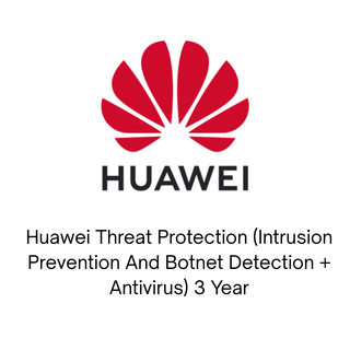 [88039DYA] Huawei Threat Protection (Intrusion Prevention And Botnet Detection + Antivirus) 3 Year
