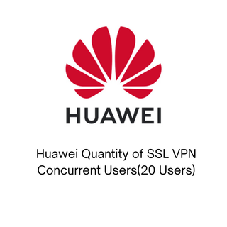 [88039EBF] Huawei Quantity of SSL VPN Concurrent Users(20 Users)
