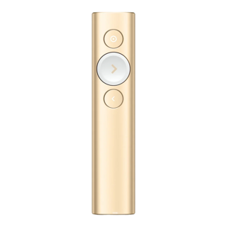 Logitech SpotlightÖ Presentation Remote - GOLD - 2.4GHZ/BT - N/A - EMEA-808 - LOGI
