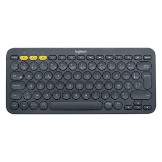 Logitech K380 Multi-Device Bluetooth® Keyboard - DARK GREY - FRA - CENTRAL 12M