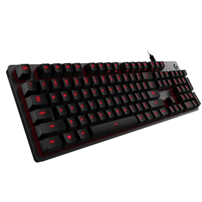 Logitech G413 Corded Mechanical Gaming Keyboard - CARBON - FRA - USB