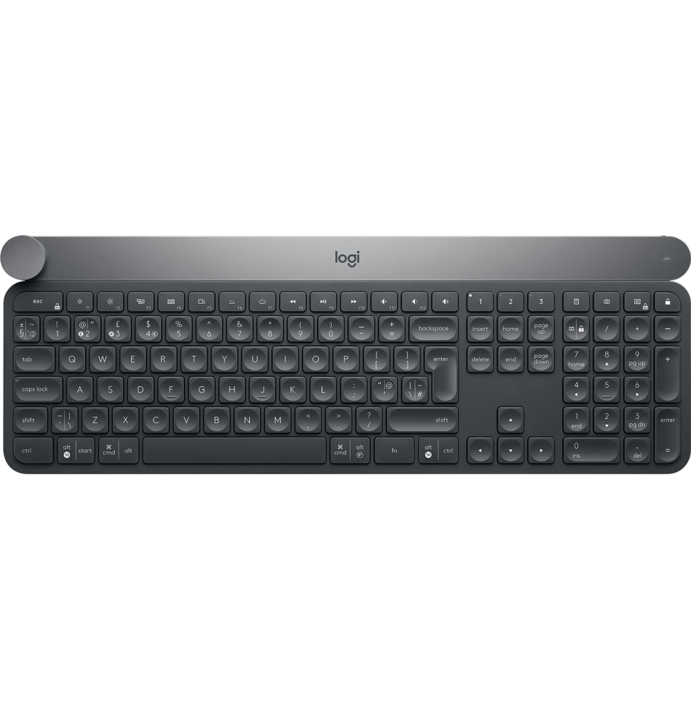 [920-008497] Logitech Craft Bluetooth Keyboard with input dial - GRAPHITE - FRA