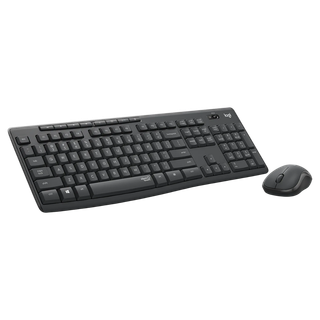 Logitech PACK CLAVIER/SOURIS MK295 Silent Bluetooth Wireless Combo-GRAPHITE-FRA-2.4GHZ 12 Mois