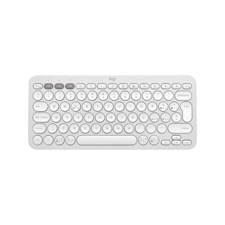 Logitech Pebble Keys 2 K380s - TONAL WHITE - FRA - BT - N/A UNIVERSAL 12M