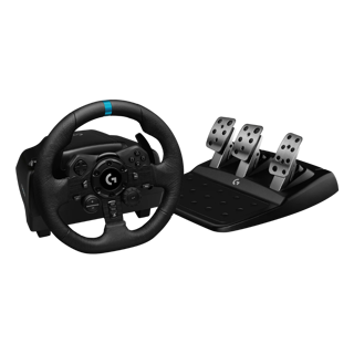 Logitech LOGITECH G923 Racing Wheel and Pedals - PC/PS - BLACK - USB
