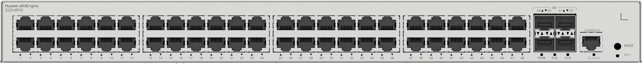 Huawei S220-48P4S (48*10/100/1000BASE-T ports(380W PoE+), 4*GE SFP ports, built-in AC power)