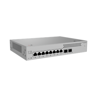 [98012453] Huawei S220S-8T2J (8*10/100/1000BASE-T ports, 2*2.5GE SFP ports, built-in AC power, Fanless)