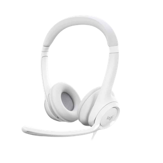 Logitech Casque HEADSET - H390 USB Computer Headset - OFF-WHITE - USB