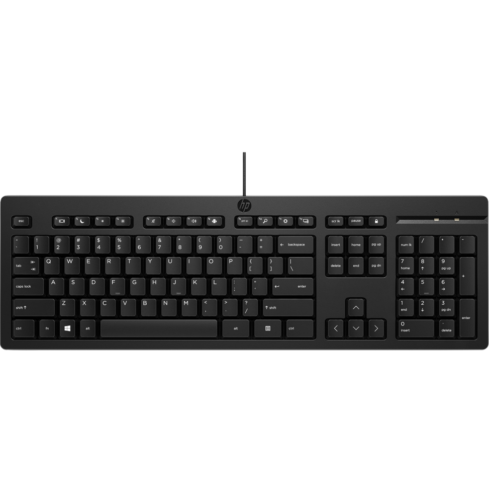 HP CLAVIER 125 G2 USB WD KBD FR/AR 12 Mois