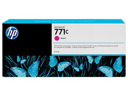 [B6Y09A] HP 771C 775-ml Magenta DesignJet Ink CartridgeHP Designjet Z6800