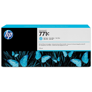[B6Y12A] HP 771C 775-ml Light Cyan DesignJet Ink CartridgeHP Designjet Z6800