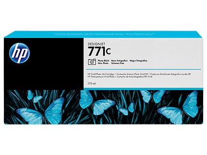 HP 771C 775-ml Photo Black DesignJet Ink CartridgeHP Designjet Z6800