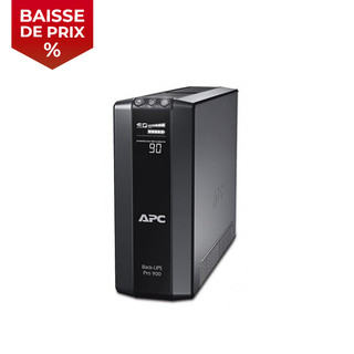 [BR900G-FR] APC Back-UPS Pro 900VA, Line Interactif, LCD, 230V