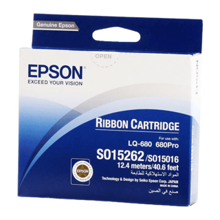 [C13S015262] Epson Ruban Noir pour LQ-670/680/Pro/860/1060/25xx