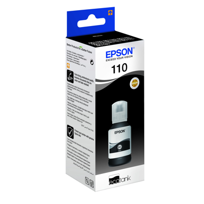 Epson Bouteille d'encre Noire 6000 pages /120ML